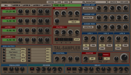 Togu Audio Line TAL-Sampler v3.6.2 WiN MacOSX